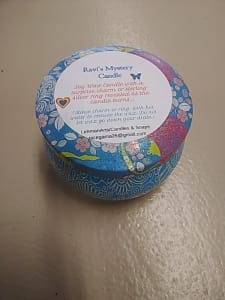 Ravi's Mystery Candle (blue)