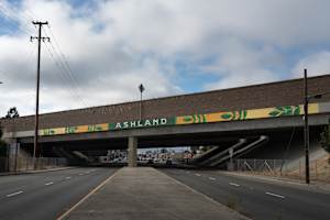 Ashland Cherryland Community Identifier Mural