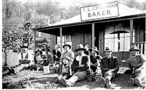 Thomas Chapman’s Bakery at Clifton. Tom and his wife Agnus had three children, Arthur, Vera and Albert.