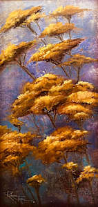 Golden Yarrow in Mist
