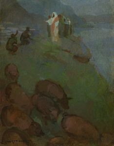 And Simeon Blessed Them