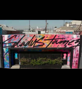 Gladys Tamez Storefront Mural