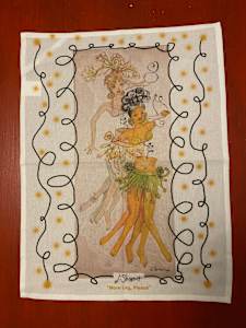 "More Leg, Please" - Digital Tea Towel Print