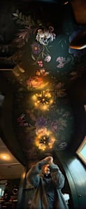 Boerne Floral Spa Mural