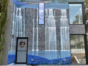 Bouldin Creek "waterfall"