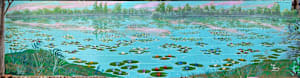 Lake Monet Waterlily Fantasy Mural
