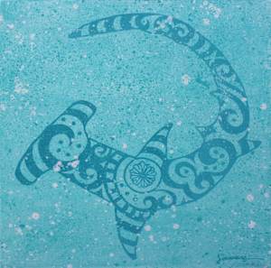 Fleur de SEA, Hammerhead Shark, Number 1, Original