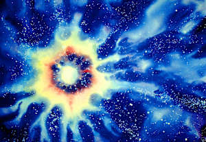 Untitled: Nebula / Star