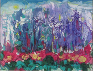 Thousand Red within Ten Thousand Green