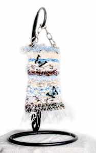 Butterfly Heavenly guide Mini Art Tapestry