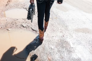 Untitled (Cowboy Boots)
