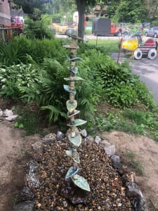 Petal fountain #3 (solar)
