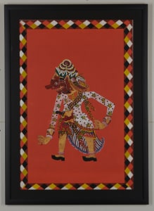 Javanese Wayang Puppet Figure