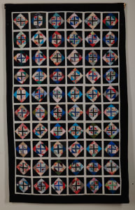 Wedding Quilt, Diamond Pattern