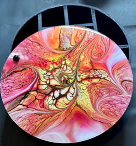 Raina 11” Round Jewelry Box