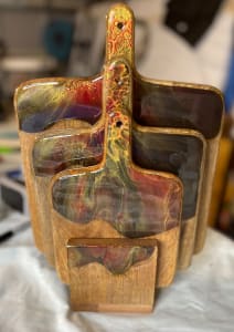 Stranger Things 4 Piece Charcuterie Set