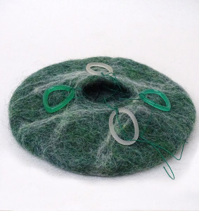 Green Felt Pot #10