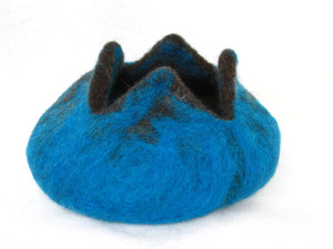 Turquoise Pomegranate Pot #1