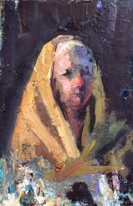 Lady With Red Nose