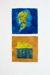 Blue, Ochre & Green Island House