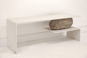 STONE IN IRON TABLE