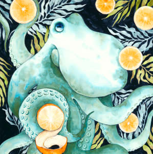 The Octopus & His Oranges