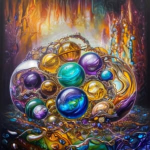 Crystal Splendor. Series Image Number 01.