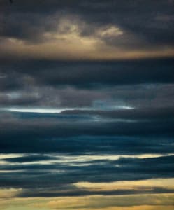 Stormy Sea Pastel