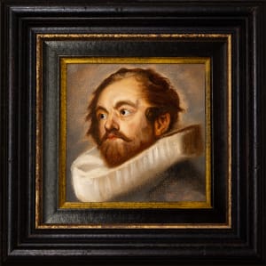 Oil sketch of a Magistrate of Brussels after Anthony van Dyck