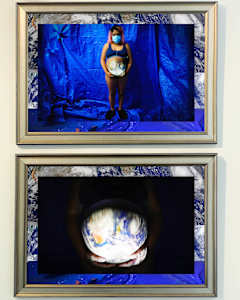 Maria Pandemia Mundial (Catherina de Liberty City) diptych
