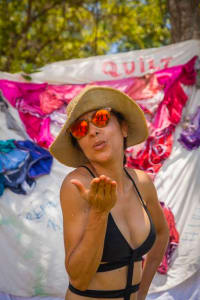 Arpillera Americanx * Cunt Quilt (Choice) Cunt Congress