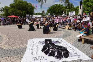 Arpillera Americanx * Cunt Quilt (BLM Power) Cunt Congress