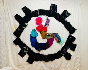 Arpillera Americanx * Cunt Quilt (Crip)
