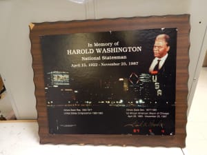 In Memory of Harold Washington