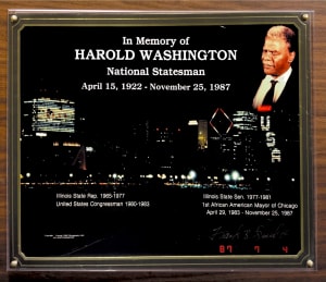 In Memory of Harold Washington