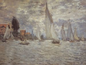 The Boats Regatta at Argenteuil