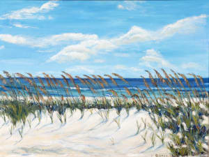 Untitled (Sand-beach, grasses)