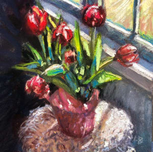 Tulips in the Sun