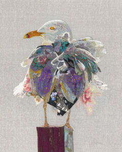 "Gull Life" - Smithsonian Gull  (Larus smithsonianus)  Photographer: Donna Tolbert Anderson