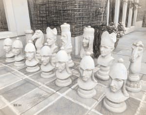 Giant Chess Set, Number Two