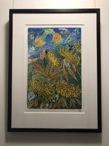 Grevillea and Gums (1/9 black frame)