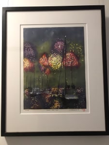 Sydney New Year  (12/14 Black frame)