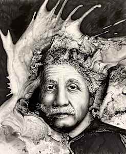 Portrait of Albert Einstein