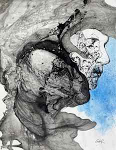 Ink drawing