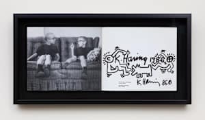 Stedelijk Museum exhibition catalog with drawing
