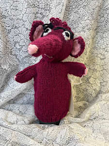 Purple Elephant Puppet