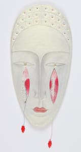 Untitled  ("Buddha" Faces Wall Sculpture series)
