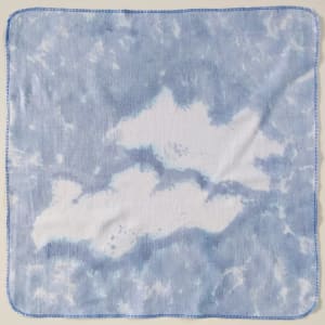 Cloud dyed napkins #4