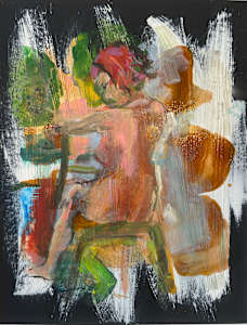 Sitting from the back, Nicole