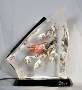 Pine and Grosbeak